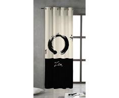 TSUKI Tenda confezionata Zen con Occhielli Metallici 150Â x 260Â Zen, Chillout, Giapponese