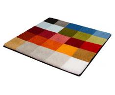 Kleine Wolke Tappeto da Bagno 8821148135Â Cubetto poliacrilico, Multicolore, 60Â x 60Â XC3Â cm