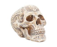 Nemesis Now - Statuetta a Forma di Teschio, 16 cm, Colore: Avorio