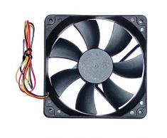 Cablematic - Ventilatore per Telaio, 12 VDC (120 x 120 x 25 mm)