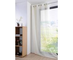Lovely Casa R61697001VL Tenda trasparente, in poliestere, 135Â x 260Â cm, Ecru