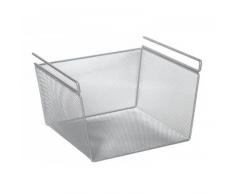 Zeller, ripiano da agganciare a mensole, in metallo, multicolore, 42,5Â x 26Â x 19Â cm
