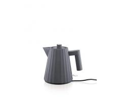 Alessi PlissÃ© Bollitore Elettrico, Resina Termoplastica Grigio, 21.6 x 28.3 x 21.6