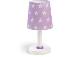 Dalber - Lampada da tavolo E-14, Stella porpora, Multicolore, 15 x 15 x 30