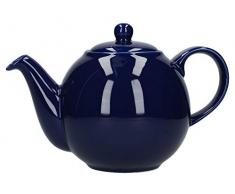 London Pottery Globe Teiera sferica da 4 Tazze, Colore: Blu