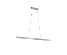 Fischer & Honsel Orell - Lampadario a sospensione in metallo, 24 W, colore: Alluminio