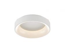 WOFI - Plafoniera, Plastica, Cameron, Bianco