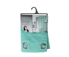 Douceur d interno tenda a occhielli 140 x 260 cm sabbia Righe Pointille, Poliestere, Menta, 260 x 140 cm