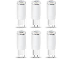 AmazonBasics Lampadina LED Capsula G9, 2.8W (equivalenti a 25W), Luce Bianca Calda - Pacco da 6