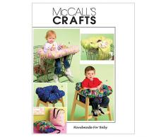 McCalls, Cartamodello 5721 per Cuscino da seggiolone/Carrello per Bambini