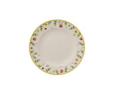 Villeroy & Boch Spring Awakening Piatto Colazione Prato, Porcellana, Multicolore (Fiori), 22 cm