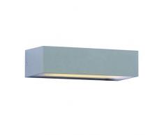 Lampada LED da Parete 9W, 400Lm Luce Soffusa Doppio Fascio Up/Down 110Â° Rettangolare Esterno Ip65