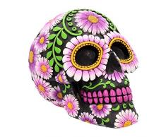 Nemesis Now - Salvadanaio a Forma di Petali di Zucchero, 17 cm, 22 cm, Colore: Nero