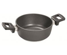 Woll - Padella in ghisa con 2 Manici Titanium Nowo, Altezza Bordo: 28 cm