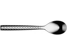 Alessi Colombina Fish Cucchiaio da Pesce, Acciaio Inossidabile, Argento, 5.50x4.50x23 cm, 6 unitÃ