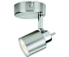 Philips Lighting Meranti Faretto Singolo Senza Lampadina, Grigio, 1 x 35 W