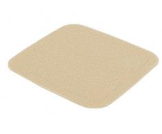 Kleine Wolke 0241201002 - Tappeto da doccia antiscivolo Java Plus, 55 x 55 cm, colore: Beige