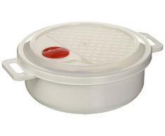 Heidrun 1903 Casseruola Microonde, 20 cm, 1.5 lt, Bianco