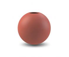 Cooee Design Ball Vase Vaso, Ceramica, ruggine, 10 cm