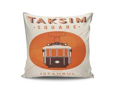 Asir Group LLC nkrlnt -023Â Kissy Cuscino, Multicolore