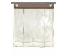 Home Fashion 91357 860 - Tenda a Pannello con Occhielli, in Organza e Voile, Dimensioni: 140 x 80 cm