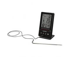 Salter 540A HBBKCR Timer da Cucina con sonda, con precisione Fino a 0,1, Nero, Grigio, Unica