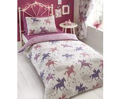 Kidz Club Divine Unicorn copridivano Trapuntato, Rosa