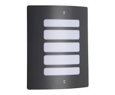 Brilliant, Lampada a parete da esterni, 1x E27, max. 60 W, in metallo/plastica