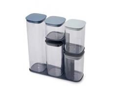 Joseph Joseph Editions Podium Set di barattoli con Base di Supporto - Cielo