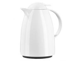 Emsa Auberge 017001110120 Caraffa Termica, Chiusura QuickTip, Bianco