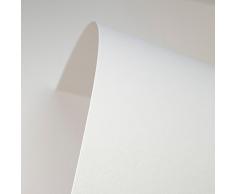 DALTON MANOR, Carta perlata, Formato A4, 300 g/mq, su Un Lato, di Alta qualitÃ , 28 Colori (Bianco Naturale)