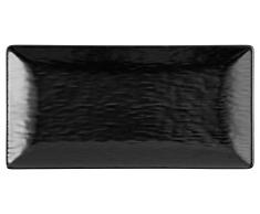 12 Piatti Piani In Vetro Trasparente - Formato Rettangolare Con Bordo Curvo, Ideali Per Portate O Dessert - Foto 6