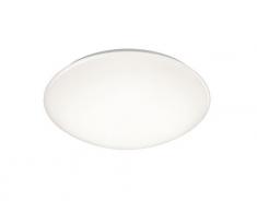 Reality R62601301 Plafoniera, Plastico, 15 W, 40x40x12 cm, Bianco