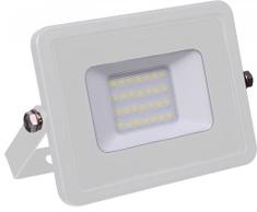 V-TAC VT-20 Faretto Bianco Led Da Esterno 20W Ultrasottile Chip Samsung, Bianco, 4000K
