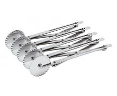 PADERNO 47821-05 Rullo Taglia Pasta Estensibile GR580, Acciaio Inox