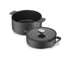 Berndes B.Double Casseruola + Tegame + Coperchio 24 cm che diventano un Fornetto, 4.1 Litri, Alluminio Pressofuso