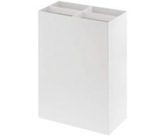 yamazaki Smart Supporto per ombrellone, Acciaio, Bianco, Large