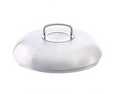 Fissler Original-Profi Collection - Coperchio Alto in Acciaio Inox (Ã24 cm), Coperchio per Pentole e Padelle