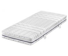 Badenia Traumnacht Materasso 3-Star a Molle Insacchettate a 5 Zone Tonico Ortopedico, Durezza 3, Poliestere, 100 x 200 x 20 cm