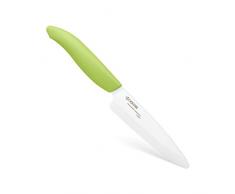 Kyocera Gen Coltello Ceramica Bianca, Multiply, Verde, Lama 11 cm