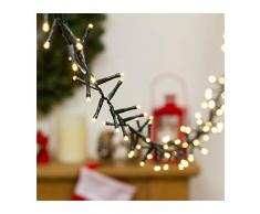 Lotti Catena Nastro Minicluster Diametro 6Cm NTL 720 LED Classic 5Mm Controller, Multicolore, 8024199034778