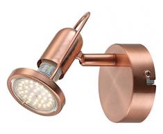 Globo 54383Â âÂ 1Â Anne Spotlight, metallo, rame