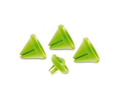 mastrad F21718 - Tagliaverdure per Decorazioni, plastica e Acciaio Inox, 10,5 cm