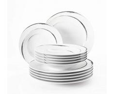 Seltmann Weiden 001.745486 Paso - Servizio da tavola in porcellana dura