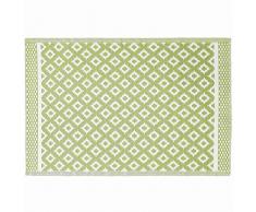 Tapis Déco Tappeto Deco Rettangolare 120 x 180 CM Polipropilene Stampa OSAYA Verde