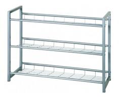 Haku Möbel Scarpiera, Alluminio (Alu)