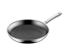 WMF - 1756286411 - Profi Resist, Padella con manico, con rivestimento anti-aderente, in acciaio inox 18/10 Cromargan e acciaio cromato, Ã¸ 28 cm