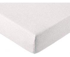 AmazonBasics - Lenzuolo con angoli per lettino, in jersey mÃ©lange, Giallastro, Pacco da 2