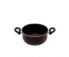Ballarini Firenze Casseruola, Alluminio, Nero, 24 cm