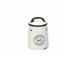 Tognana Urban Chic Barattolo Sale, Ceramica, Bianco, 1
